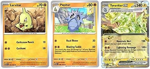 Pokemon Tyranitar ex - Tera - 066197 Double Rare - Obsidian Flames - Pokemon Evolution 3