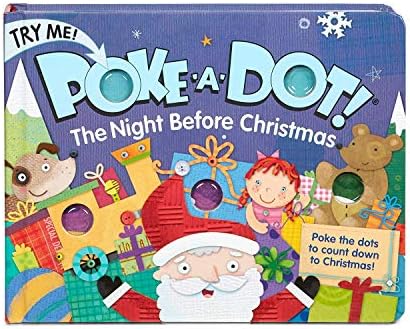 Melissa & Doug Melissa Doug Poke-A-Dot The Night Before Christmas Pop-a-Tronic Activity