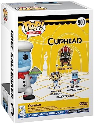 Funko Pop Cuphead - Chef Saltbaker with Chase Styles May Vary