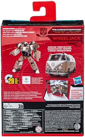 Transformers Studio Series Deluxe Rise of The Beasts 108 Wheeljack 4.5-inch Converting