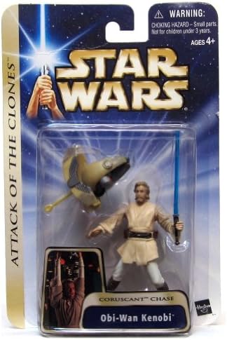Hasbro Star Wars Attack of The Clones Coruscant Chase OBI-Wan Kenobi