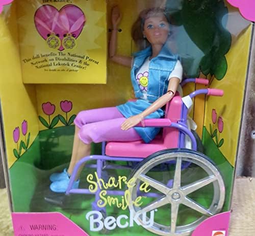 Barbie Becky Share a Smile Doll 1996
