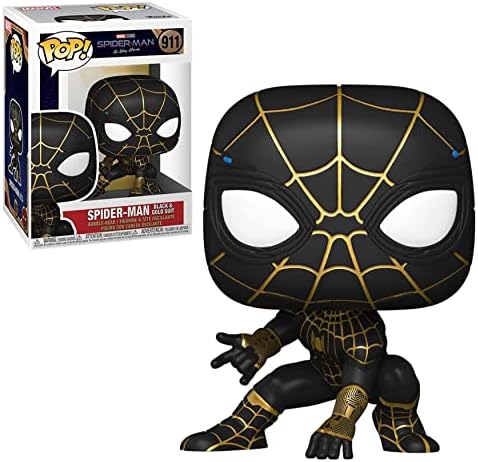 Funko Spider-Man POP Marvel No Way Home - Spiderman in Black and Gold Suit Funko Pop