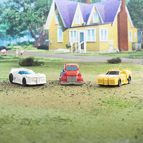 Transformers EarthSpark 1-Step Flip Changer Wheeljack 4-Inch Action Figure Robot for