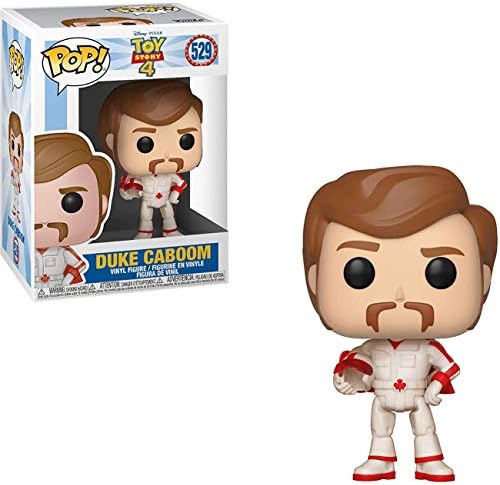 Disney Pixar Toy Story 4 - Duke Caboom Funko Pop Vinyl Figure Includes Compatible Pop Box