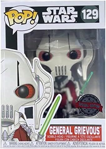 Funko - Star Wars - General Grievous Exclu Pop 10 cm - 0889698106580