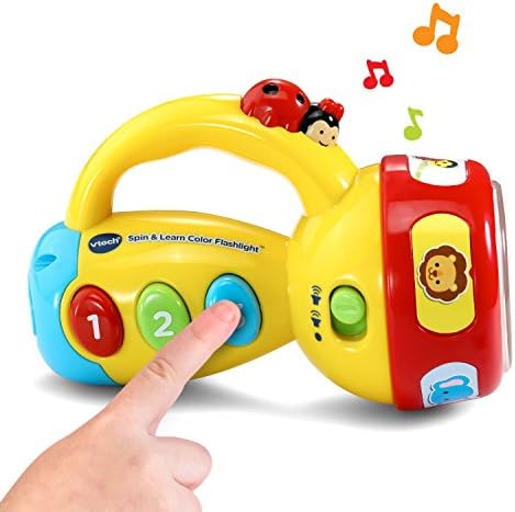 VTech Spin and Learn Color Flashlight Pink