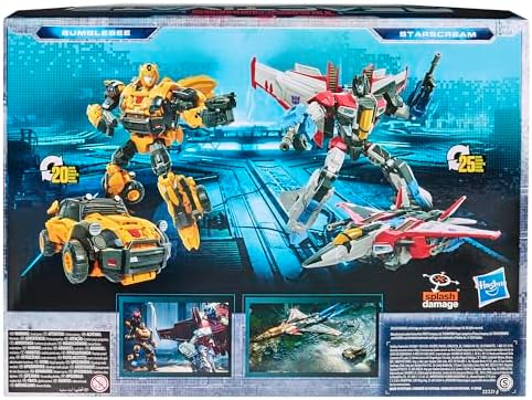 Transformers Reactivate Video Game-Inspired Bumblebee and Starscream 2-Pack 6.5-inch