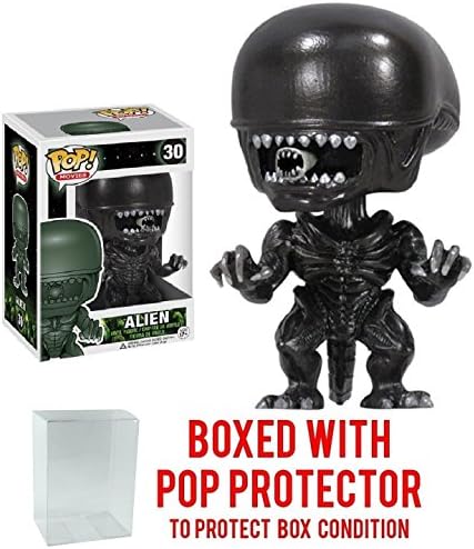 Funko POP Alien 1979 - Alien Xenomorph Funko Pop Vinyl Figure Bundled with Compatible Pop