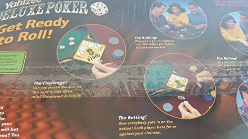 Hasbro Yahtzee Deluxe Poker Game