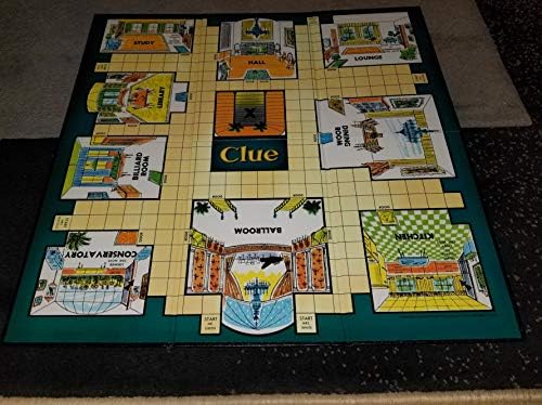 Hasbro Parker Brothers Vintage Game Collection Wooden Book Box Clue