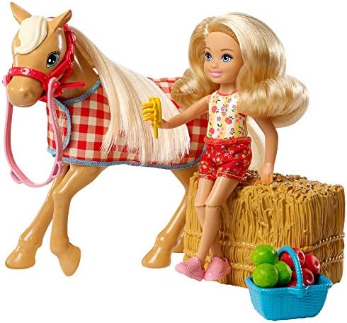 Barbie Club Chelsea Doll and Horse GFF50