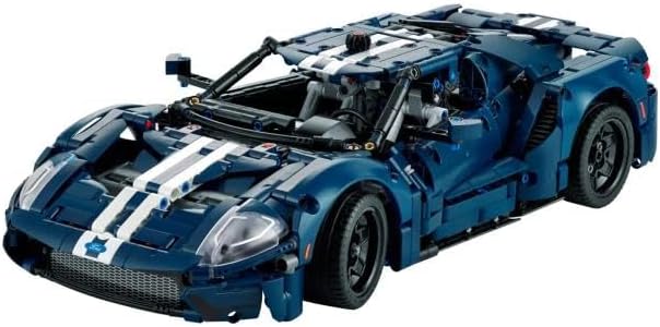 LEGO Technic 2022 Ford GT 42154 Car Model Kit to Build Set 112 Scale Supercar with