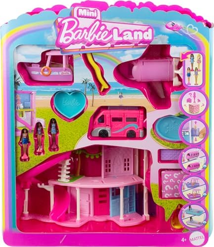 Barbie Mini BarbieLand DreamHouse 3-Vehicle Playset