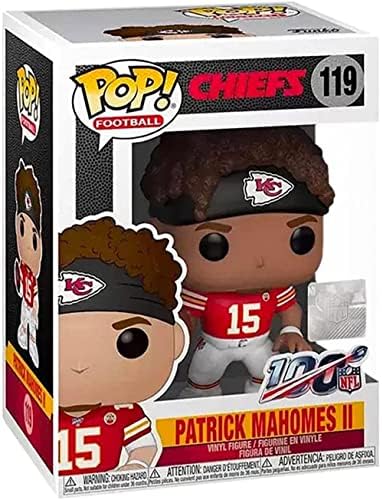Funko Visit the Funko Store Patrick Mahomes Vinyl Figure 119 Bundled with Compatible