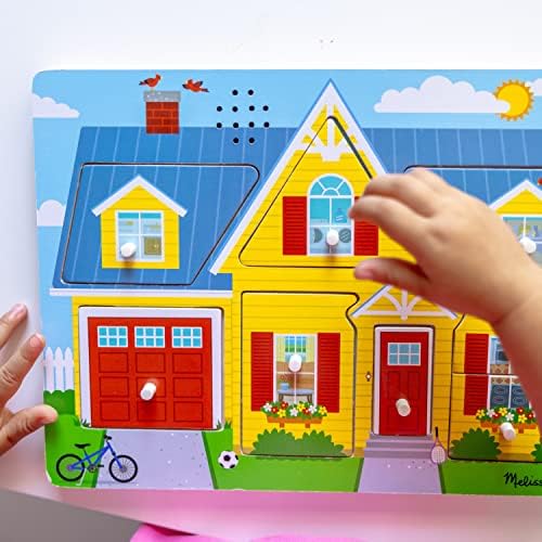 Melissa & Doug Melissa Doug Around the House Sound Puzzle