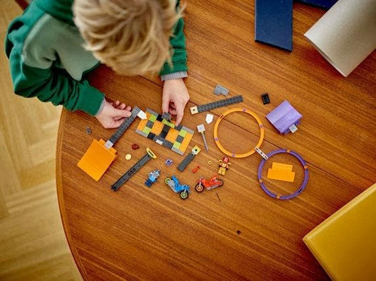 LEGO City Stuntz Spinning Stunt Challenge 60360-1 or 2 Player Tournaments with