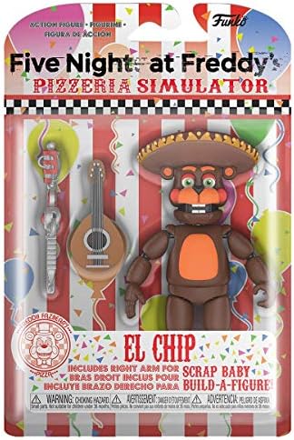 Funko Action Figure Five Nights at Freddy's FNAF Pizza Sim El Chip - FNAF Pizza Simulator