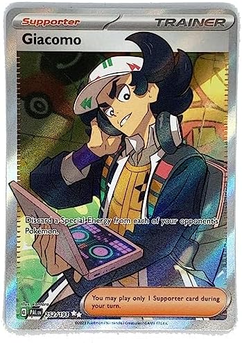 Pokemon - Giacomo 252193 - Paldea Evolved - Ultra Rare Full Art Card