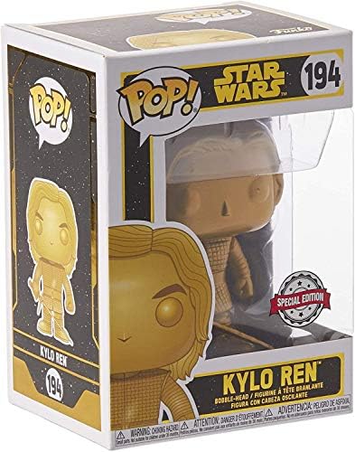 Funko Star Wars Pop The Rise of Skywalker - Kylo REN Bobble-Head Matt Gold