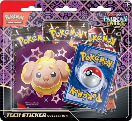 Pokemon Scarlet Violet Paldean Fates Tech Sticker Collection Random