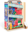Melissa & Doug Melissa Doug GO Tots Wooden Town House Tumble with 6 Disks - FSC Certified