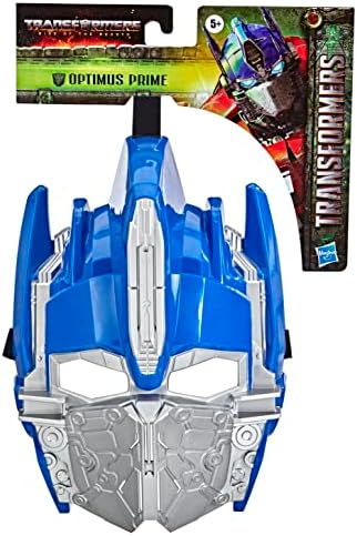 Transformers Rise of the Beasts Movie Optimus Prime Roleplay Costume Mask for 10-inch