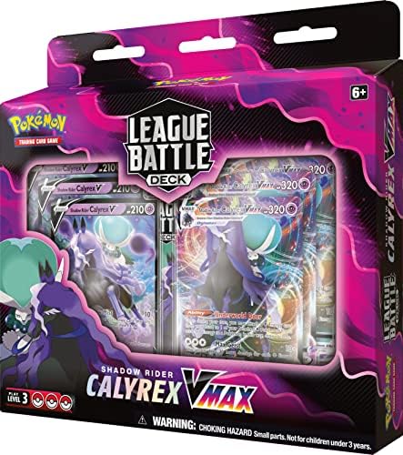 Pokemon TCG Shadow Rider Calyrex VMAX League Battle Deck 60 Cards Ready to Play Deck 3