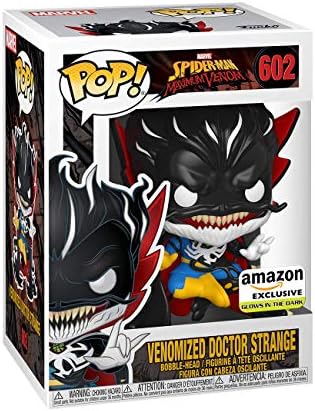 Funko Pop Marvel Maximum Venom - Dr. Strange Glow in The Dark Amazon Multicolor