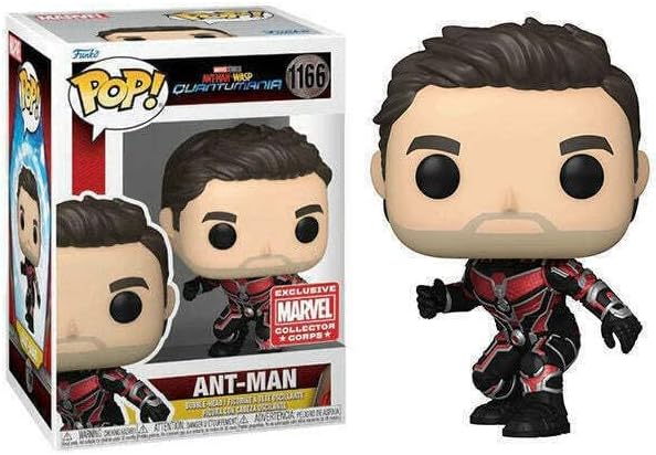 Funko POP Ant-Man The Wasp Quantumania Unmasked Ant-Man Marvel Collector Corps
