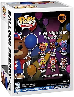 Funko POP Five Nights at Freddy's - Balloon Freddy Fazbear - Collectable Vinyl Figure