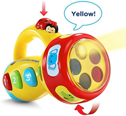 VTech Spin and Learn Color Flashlight Pink