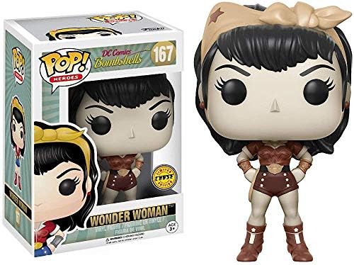 Funko POP Heroes DC Bombshell Wonder Woman Toy Figures Styles May Vary