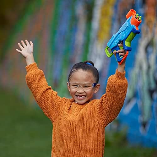 NERF Elite Junior Explorer Easy-Play Toy Foam Blaster 8 Darts for Outdoor Ages 6 Up
