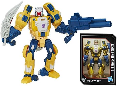 Transformers Generations Titans Return Titan Master Monxo and Wolfwire