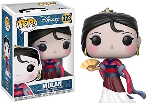 Disney Mulan - Mulan Gown Version Funko Pop Vinyl Figure Bundled with Compatible Pop Box