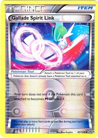 Pokemon - Gallade Spirit Link 83108 - XY Roaring Skies - Reverse Holo