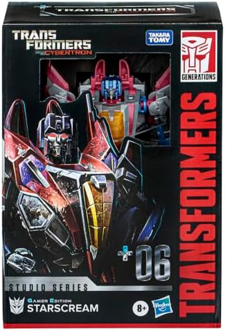 Transformers Studio Series Voyager War for Cybertron 06 Gamer Edition Starscream 6.5-inch
