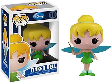Funko Disney Peter Pan Tinker Bell Pop Vinyl Figure GreenBlueYellow 8-15 Years FUN2351
