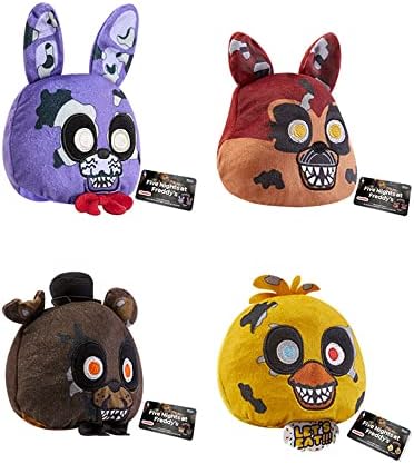 Funko FNAF Five Nights at Freddy's - Set of 4 Reversible Heads Plush