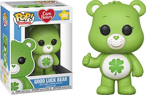 Funko Pop Animation Care Bears - Good Luck Bear Vinyl Figure Includes Compatible Pop Box