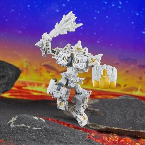 Transformers Legacy United Deluxe Class Infernac Universe Nucleous 5.5-inch Converting