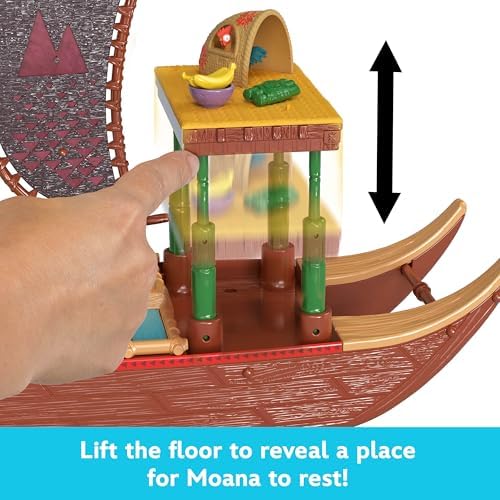 Mattel Disney Moana 2 Moana's Adventure Canoe
