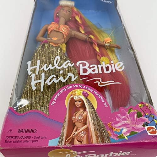 Mattel Barbie Pink Gold Hula Hair