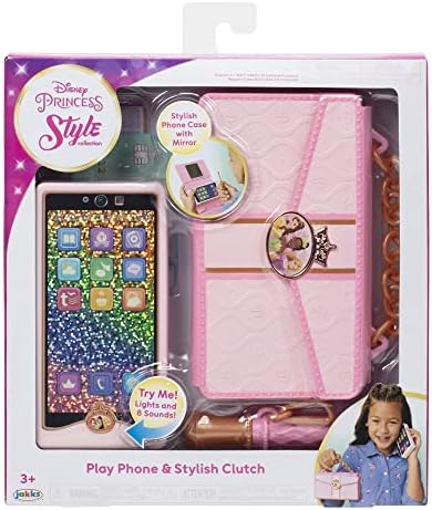 Disney Princess Style Collection Phone Includes 1 Play Phone 1 Clutch Case 1 Play Lip