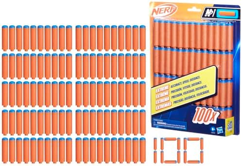 Nerf N Series N1 Darts Includes 100 Darts Compatible Only with Nerf N Series Blasters