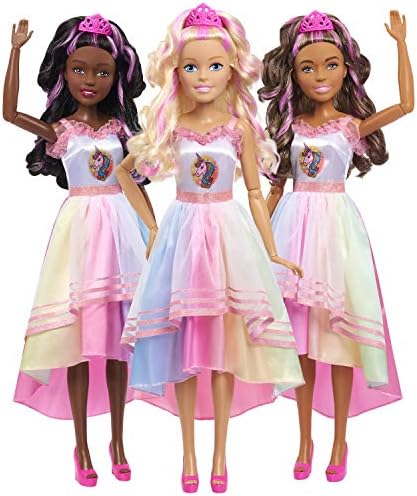 Barbie 28-inch Best Fashion Friend Unicorn Party Doll