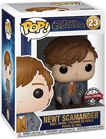 Funko Fantastic Beasts 2 The Crimes of Grindelwald - Newt in Suitcase Pop Vinyl