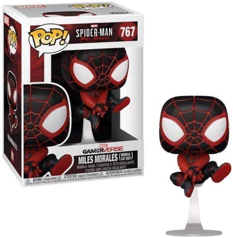 Funko Spider-Man Miles Morales Bodega Cat Suit Pop 767 Marvel Gamerverse Vinyl Figure