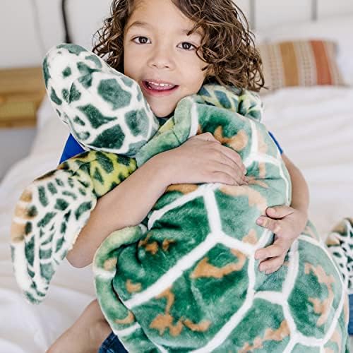 Melissa & Doug Melissa Doug Giant Sea Turtle - Lifelike Stuffed Animal